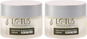 Lotus Professional Phytorx Whitening & Brightening Crme Spf25 Pa+++, 50G (100 G)