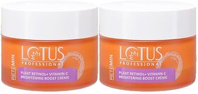 Lotus Professional Retemin Plant Retinol & Natural Vitamin C Brightening Boost Cream (100 G)