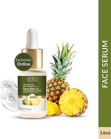 Lotus Botanicals Aha+Bha+Pha & Pineapple Gentle Resurfacing Face Serum (14 Ml)