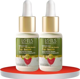 Lotus Botanicals Hyaluronic Acid & Raspberry Ultra Glow Serum_14Ml ( Pack Of 2 ) (28 Ml)