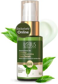 Lotus Botanicals Natural Green Tea Hydradetox Moisture-Replenishing Face Serum (30 G)