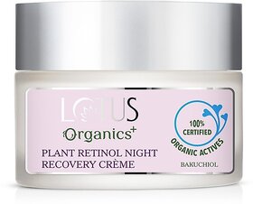 Lotus Organics+ Bakuchiol Plant Retinol Night Recovery Creme (30 G)