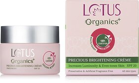 Lotus Organics+ Precious Brightening Creme Spf -20 (30 G)