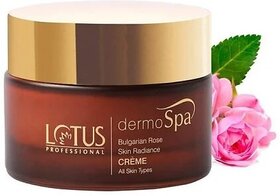 Lotus Professional Dermospa Bulgarian Rose Skin Radiance Creme (50 G)
