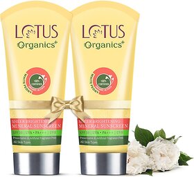 Lotus Organics+ Sunscreen - Spf 50 Pa+++ Sheer Brightening Mineral Sunscreen (100 G)