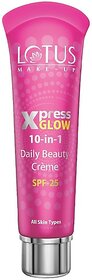 Lotus Make-Up Xpressglow Daily Beauty Creme Royal Peral 30G Foundation (Pink, 30 G)