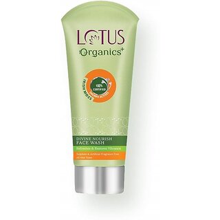 Lotus Organics+ Divine Nourish (100Ml) Face Wash (100 G)