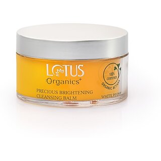 Lotus Organics+ Precious Brightening Cleansing Balm Face Wash (50 G)