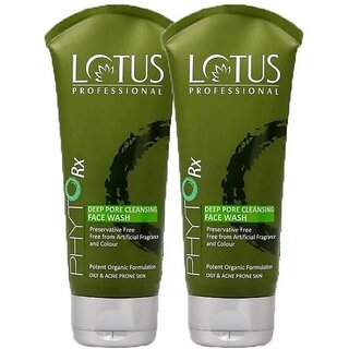 Lotus Professional Phytorx Deep Pore Cleansing Face Wash (160 G)
