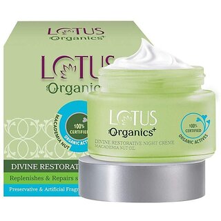 Lotus Organics+ Divine Restorative Night Crme (50 G)