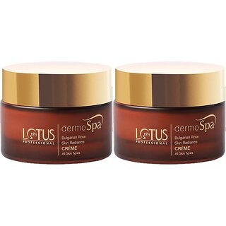 Lotus Professional Dermo Spa Bulgarian Rose Skin Radiance Creme (100 G)