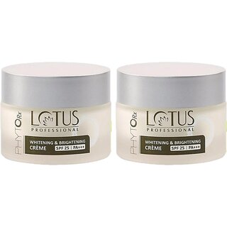 Lotus Professional Phytorx Whitening & Brightening Crme Spf25 Pa+++, 50G (100 G)