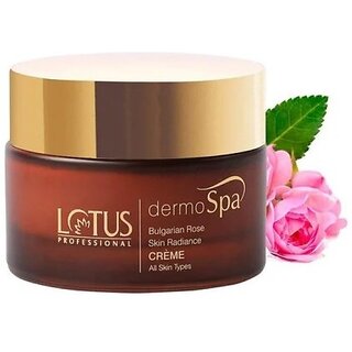 Lotus Professional Dermospa Bulgarian Rose Skin Radiance Creme (50 G)