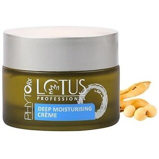 Lotus Professional Phyto-Rx Deep Moisturising Crme | Deep Nourishing Daily Hydration Cream (50 ml)