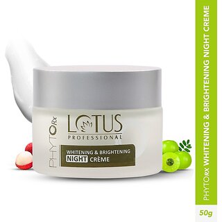 Lotus Professional Phytorx Whitening & Brightening Night Cream (50G) (50 G)
