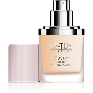 Lotus Make-Up Ecostay Radiant Gel Foundation (Snow, 30 Ml)