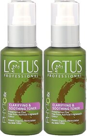 Lotus Professional Professional Phyto-Rx Clarifying And Soothing Daily Toner Men  Women (200 Ml)