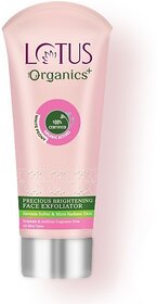 Lotus Organics+ Precious Brightening Face Exfoliator (100 G)