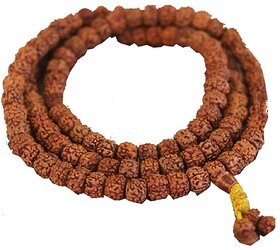 Kapebonavista 5 Mukhi Religious Rudraksha Mala for Use of Pooja Samagri