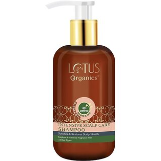 Lotus Organics+ Intensive Scalp Care Shampoo (210 Ml)