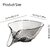 Multifunctional Drainer Basket - 2025 New Fruit Cleaning Bowl with Strainer Container, Kitchen Sink Food Collector Drainer Fruit Rinser Vegetable Wash Strainer Bowl (1pcs, transparent)