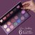 Lotus Make-Up Proedit Eye Primer Infused Pigmented Eyeshadow Palette Glam Goddess12 Shades 16.8 G (Multicolor)