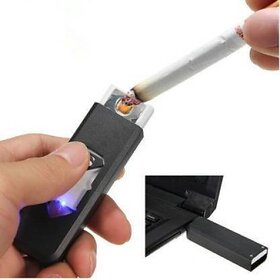menaso Electronic Portable Rechargeable Flameless Pocket Size USB Lighter LW-006 Cigarette Lighter