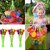 Fill Magic Balloon for Holi Water Balloons No Need to Tie Knots Crazy Quick Fill in 60 Seconds with 1 Universal tap Adapter (111 Balloons), Mix Color