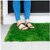 (Pack of 2) De Gardenia Artificial Grass Mat for Outdoor Balcony Dcor (12x18 Inch) Green Lawn Floor Carpet Living RoomHome and Kitchen Floor MatOutdoor Carpet Waterproof (Natural Green), Artificial Grass