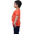 Kid Kupboard Cotton Boys T-Shirt, Orange, Half-Sleeves, 5-6 Years KIDS7325