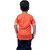 Kid Kupboard Cotton Boys T-Shirt, Orange, Half-Sleeves, 5-6 Years KIDS7325
