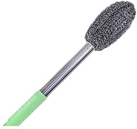 Long Handle Bottle Cleaning Brush xe2x80x93 Stainless Steel Scrubber for Water Bottles Containers Vases and Glasses xe2x80x93 Multipurpose Kitchen and Bathroom Cleaner with Gap Cleaning Wire