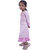 Kid Kupboard Cotton Girls A-Line Frock, Pink, Full-Sleeves, 5-6 Years KIDS7345