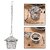 Stainless Steel Tea Filter Infuser 4.5cm Basket Shaped Tea Infuser for Green Tea|Loose Tea Leaf and Tea Bags with a Chain and a Hook