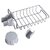 Kitchen Sink Caddy Storage Organizer Drainer Caddy For Dishwashing Soap Sponge Holder Faucet Storage Rack(Stainless Steel) - Sinks Silver
