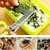 Multi-Functional 5-Blade Stainless Steel Kitchen Scissors Herb and Vegetable Cutter with Cleaning Brush