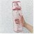 Contemporary Reusable Water Bottle with Time Markings 2 Litre Transparent Best Usage for Office/School/College/Gym/Travel Bottle | BPA-Free Fitness Sports Bottle