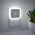 Night Lamp Sensor Led Light with Plug Type 0.5w Plug in Automatic Smart Sensor Night Lamp for Bedroom Living Room Bathroom1 Pc (White)
