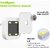 Night Lamp Sensor Led Light with Plug Type 0.5w Plug in Automatic Smart Sensor Night Lamp for Bedroom Living Room Bathroom1 Pc (White)