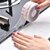 Kitchen sink tape Manual Decorative Sealing Tape (Manual) (Set of 1, Transparent)
