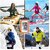 Universal Waterproof Case Phone Pouch for Swimming Hiking Biking Underwater Photography Rain Fits for All Mobiles (1) Multi