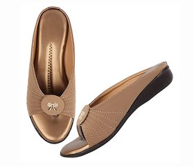 BKRT Woman's Casual stylish Party/Wedding/Fashion Sandals | Girls, Ladies Flat Open Back