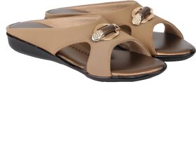 BKRT Style Women Flat Wedges, Light Weight, Comfortable Sandal