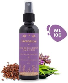 FreshLuxe Pure Roots Growth Hair Spray , Bamboo Extract, Nagkesar  Priyangu , Strengthen, Nourish  Revitalize , 100ML