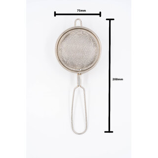 i WARE KkitchenCare Classic Wire Handle Tea/Coffee Strainer, Set of 2 (7.5cm, 9.2cm)