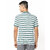 Fashlook Men Multicolor Striped Cotton Blend Polo T-Shirt