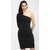 ZELZIS Women One Shoulder Bodycon Dress