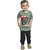Kid Kupboard Cotton Baby Boys T-Shirt, Green, Half-Sleeves, 3-4 Years KIDS7354
