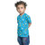 Kid Kupboard Cotton Baby Boys T-Shirt, Light Blue, Half-Sleeves, 2-3 Years KIDS7355