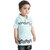 Kid Kupboard Cotton Baby Boys T-Shirt, Light Blue, Half-Sleeves, 2-3 Years KIDS7356